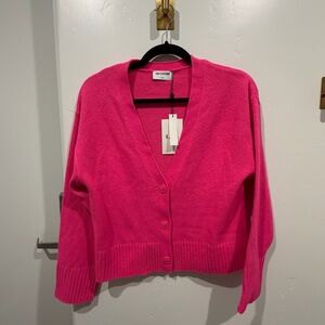 NWT LNA HOT PINK SWEATER SIZE SMALL